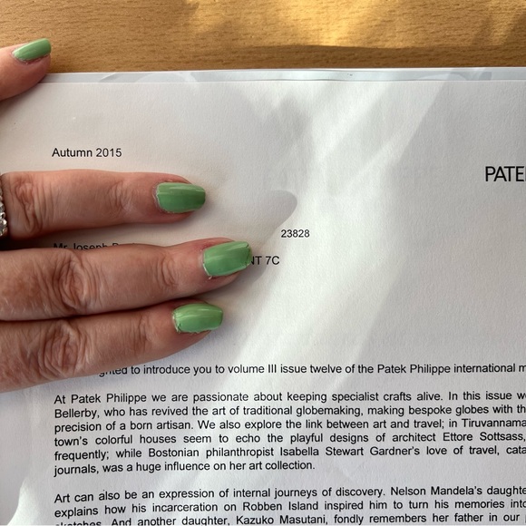 Patek Philippe The Interantional Magazine Volume III Number 12 Watch Catalog - Picture 6 of 16